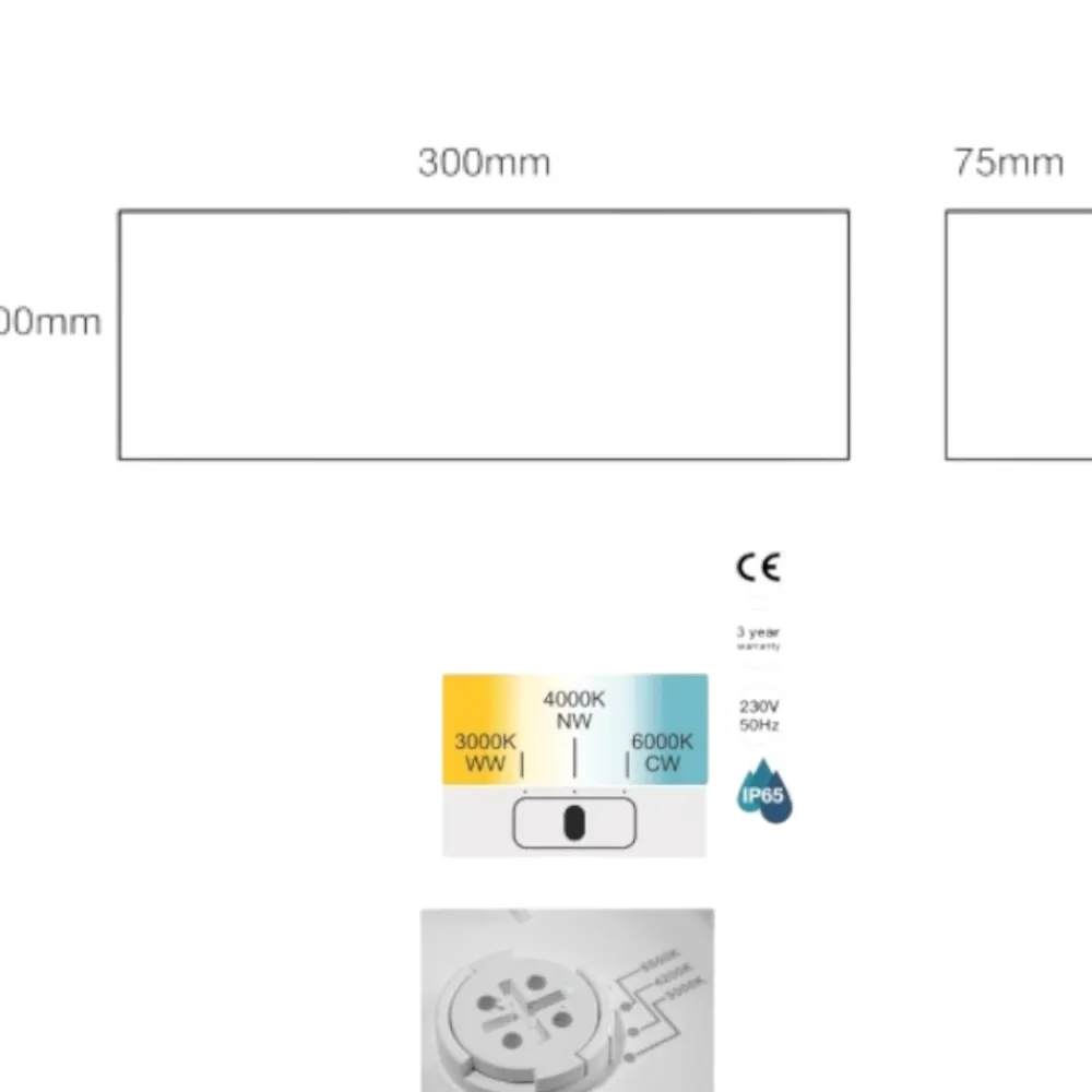 Applique Da Esterno-Selezionato da Mazzolaluce Applique per esterno bianco acrilico led 12w 3000k 4000k 6000k