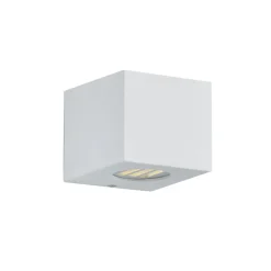 Applique Da Esterno-Selezionato da Mazzolaluce Applique per esterno cubo bianco led 4w 3000k