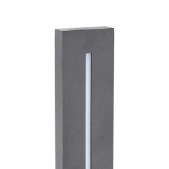 Applique Da Esterno-Selezionato da Mazzolaluce Applique per esterno design moderno grigio lungo 121 cm ip65 led 30w 3000k