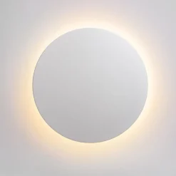 Applique Da Esterno-Selezionato da Mazzolaluce Applique per esterno disco led 16w 3000k bianco