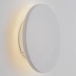 Applique Da Esterno-Selezionato da Mazzolaluce Applique per esterno disco led 16w 3000k bianco