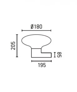Applique Da Esterno-Selezionato da Mazzolaluce Applique per esterno giardino ip44 marrone