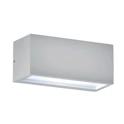 Applique Da Esterno-Selezionato da Mazzolaluce Applique per esterno grigio rettangolare