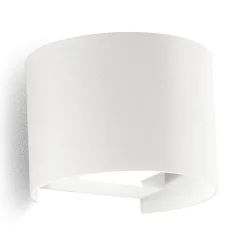 Applique Da Esterno-Gea Luce Applique per esterno ip54 bianca 10w led 4000k