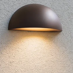 Applique Da Esterno-Selezionato da Mazzolaluce Applique per esterno ip44 h14 cm ruggine corten