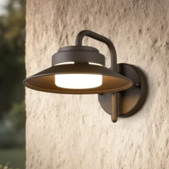 Applique Da Esterno-Selezionato da Mazzolaluce Applique per esterno marrone ruggine ip44
