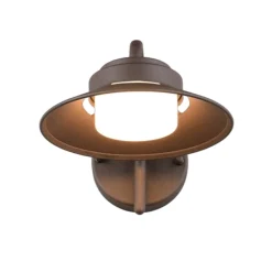 Applique Da Esterno-Selezionato da Mazzolaluce Applique per esterno marrone ruggine ip44