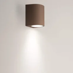 Applique Da Esterno-Gea Luce Applique per esterno moderno marrone corten