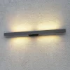 Applique Da Esterno-Selezionato da Mazzolaluce Applique per esterno moderno antracite rettangolare 24w 3000k