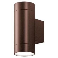 Applique Da Esterno-Gea Luce Applique per esterno moderno cilindro marrone