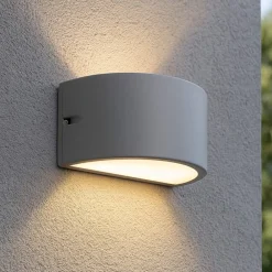 Applique Da Esterno-Selezionato da Mazzolaluce Applique per esterno moderno grigio ip54