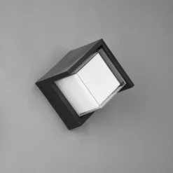 Applique Da Esterno-Selezionato da Mazzolaluce Applique per esterno nero 8w 3000k quadrato anti corrosione