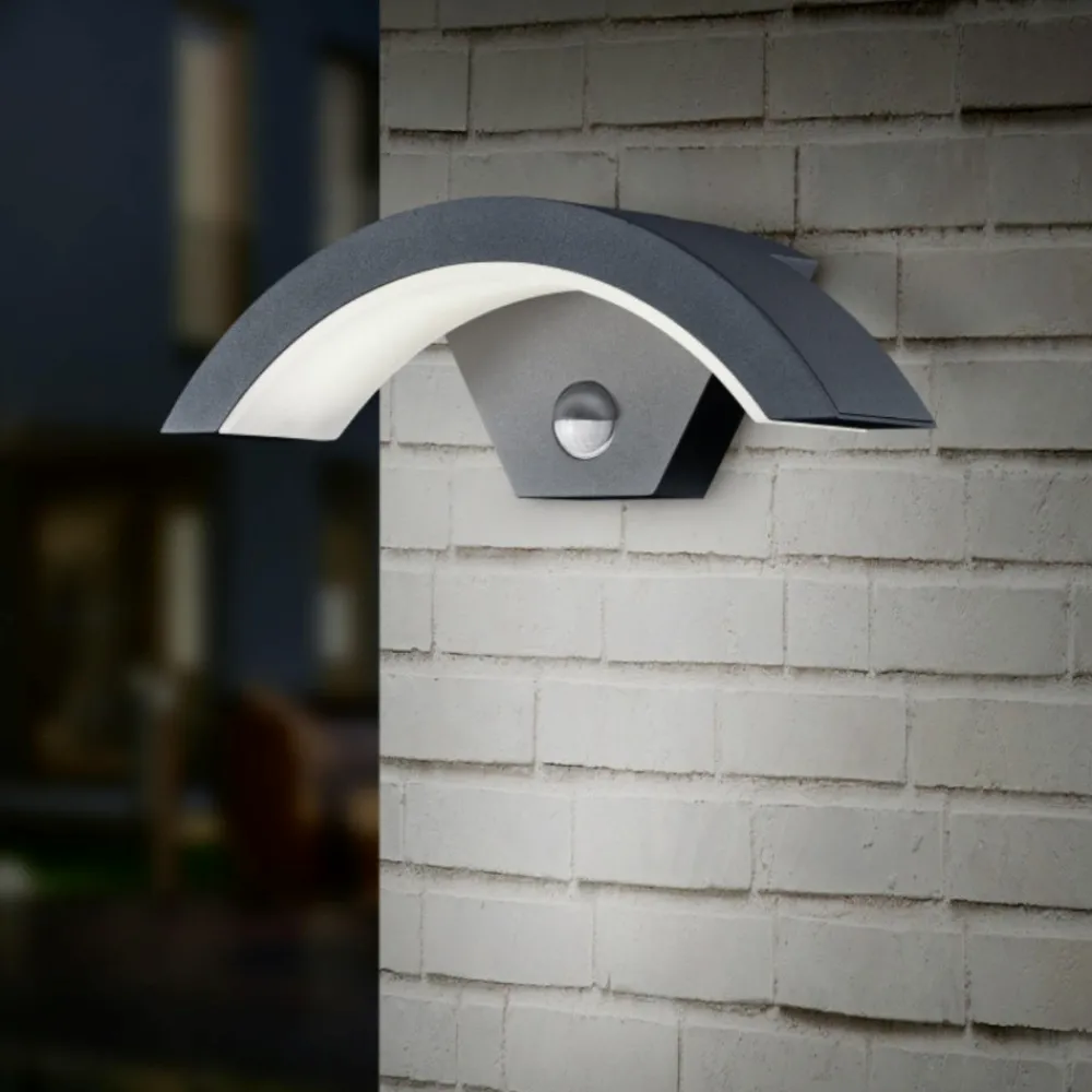 Applique Da Esterno-Selezionato da Mazzolaluce Applique per esterno 7,5w 3000k sensore crepuscolare di movimento