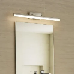 Applique Da Bagno-Selezionato da Mazzolaluce Applique per specchio bagno 63cm cromo led 18w 3000k