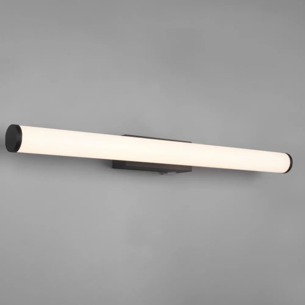 Applique Da Bagno-Selezionato da Mazzolaluce Applique per specchio bagno design nero led 6w 3000k