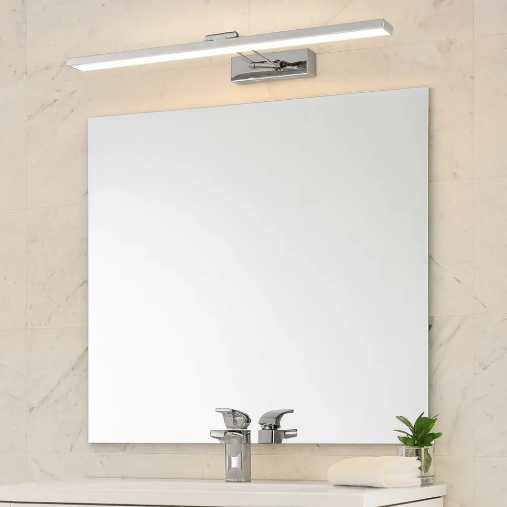 Applique Da Bagno-Selezionato da Mazzolaluce Applique per specchio bagno luce orientabile led 18w 4000k