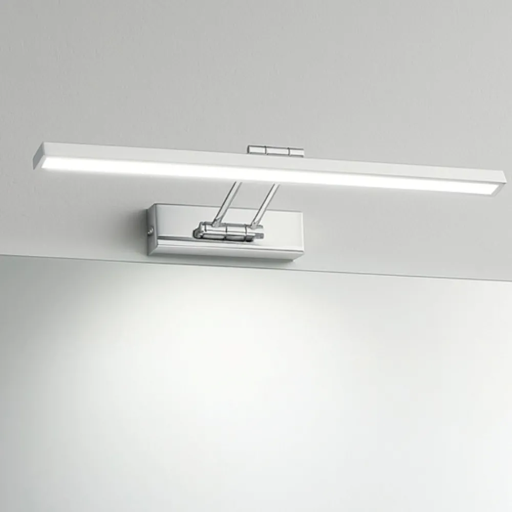Applique Da Bagno-IsyLuce Applique per specchio da bagno led 12w 3000k orientabile
