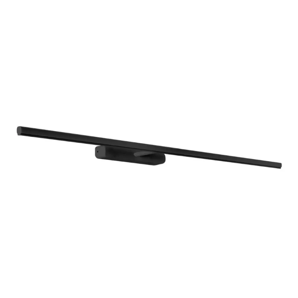 Applique Da Bagno-Linea Light Applique per specchio da bagno led nera orientabile straight
