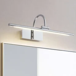 Applique Da Bagno-IsyLuce Applique per specchio da bagno 8w 4000k cromo