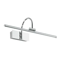Applique Da Bagno-IsyLuce Applique per specchio da bagno 8w 4000k cromo