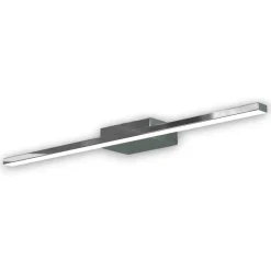 Applique Da Bagno-Top Light Applique per specchio da bagno cromo 6w 3000k 50cm