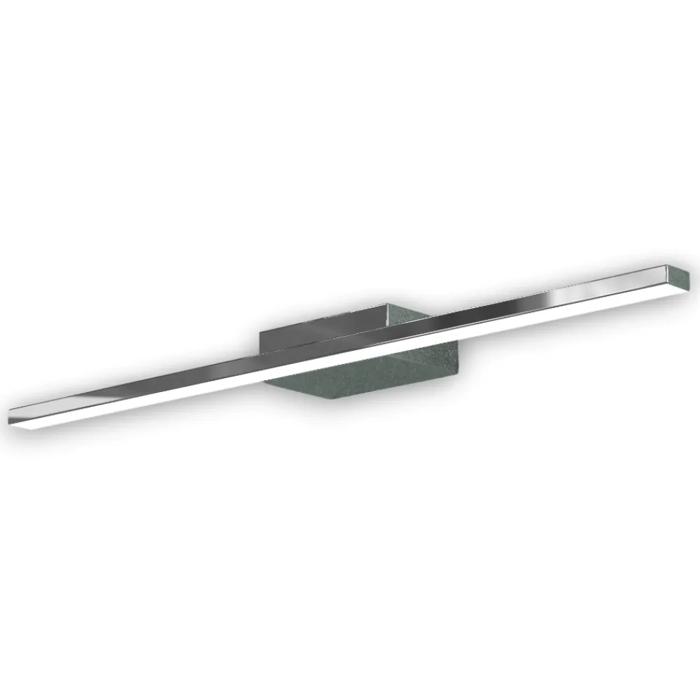 Applique Da Bagno-Top Light Applique per specchio da bagno cromo 6w 3000k 50cm