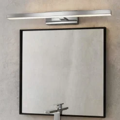 Applique Da Bagno-Selezionato da Mazzolaluce Applique per specchio da bagno cromo led 12w 3000k