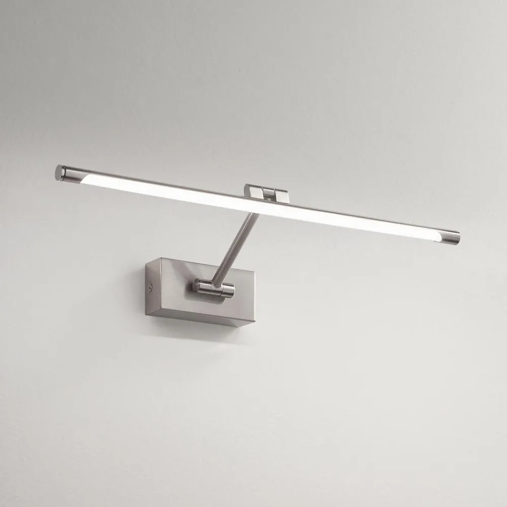 Applique Da Bagno-Gea Luce Applique per specchio da bagno cromo led 8w 3000k
