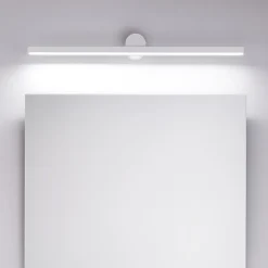 Applique Da Bagno-Selezionato da Mazzolaluce Applique per specchio da bagno bianco moderna led 17w 3000k