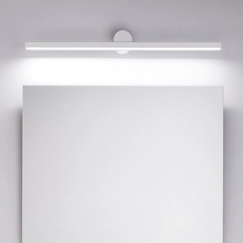 Applique Da Bagno-Selezionato da Mazzolaluce Applique per specchio da bagno bianco moderna led 17w 3000k