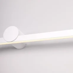 Applique Da Bagno-Selezionato da Mazzolaluce Applique per specchio da bagno bianco moderna led 17w 3000k