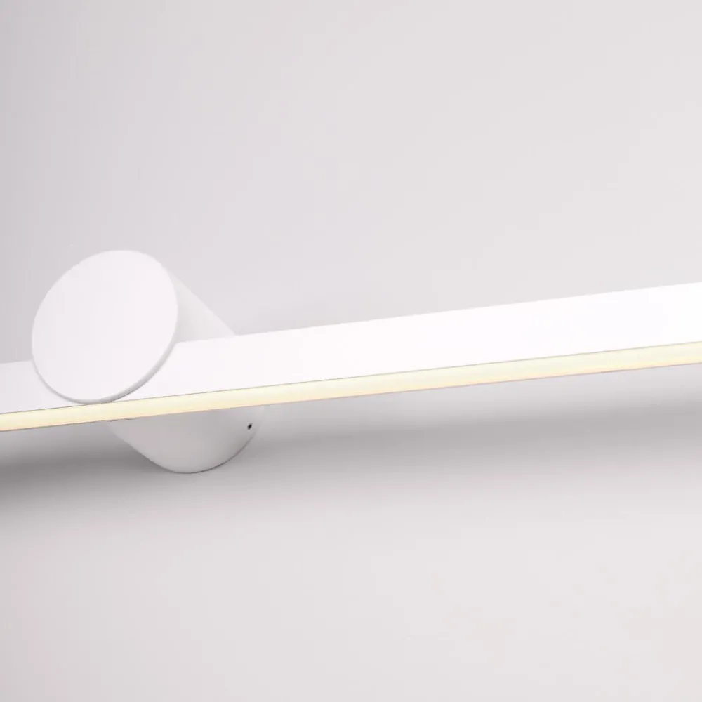 Applique Da Bagno-Selezionato da Mazzolaluce Applique per specchio da bagno bianco moderna led 17w 3000k