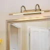 Applique Da Bagno-Selezionato da Mazzolaluce Applique per specchio da bagno classico oro anticato 8w 3000k