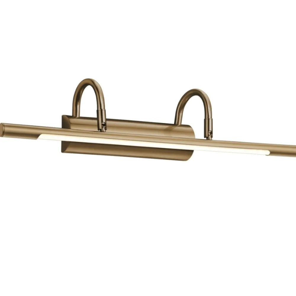 Applique Da Bagno-Selezionato da Mazzolaluce Applique per specchio da bagno classico oro anticato 8w 3000k
