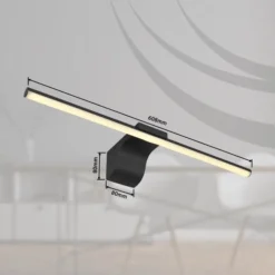 Applique Da Bagno-Selezionato da Mazzolaluce Applique per specchio da bagno 10w 4000k nero