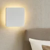 Applique Camera Da Letto-Selezionato da Mazzolaluce Applique quadrato bianco 6w 3000k moderna