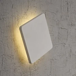 Applique Camera Da Letto-Selezionato da Mazzolaluce Applique quadrato bianco 6w 3000k moderna