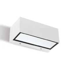 Applique Da Esterno-Selezionato da Mazzolaluce Applique rettangolare da esterno bianca led 24w 3000k ip65
