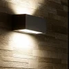 Applique Da Esterno-Selezionato da Mazzolaluce Applique rettangolare da esterno grafite biemissione led 24w 4000k