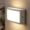Applique Da Esterno-Selezionato da Mazzolaluce Applique rettangolare da esterno bianca moderna led 10w 4000k ip65