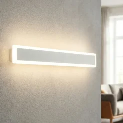 Applique Da Parete-Perenz Illuminazione Applique rettangolare eally led 19w bianca moderna perenz