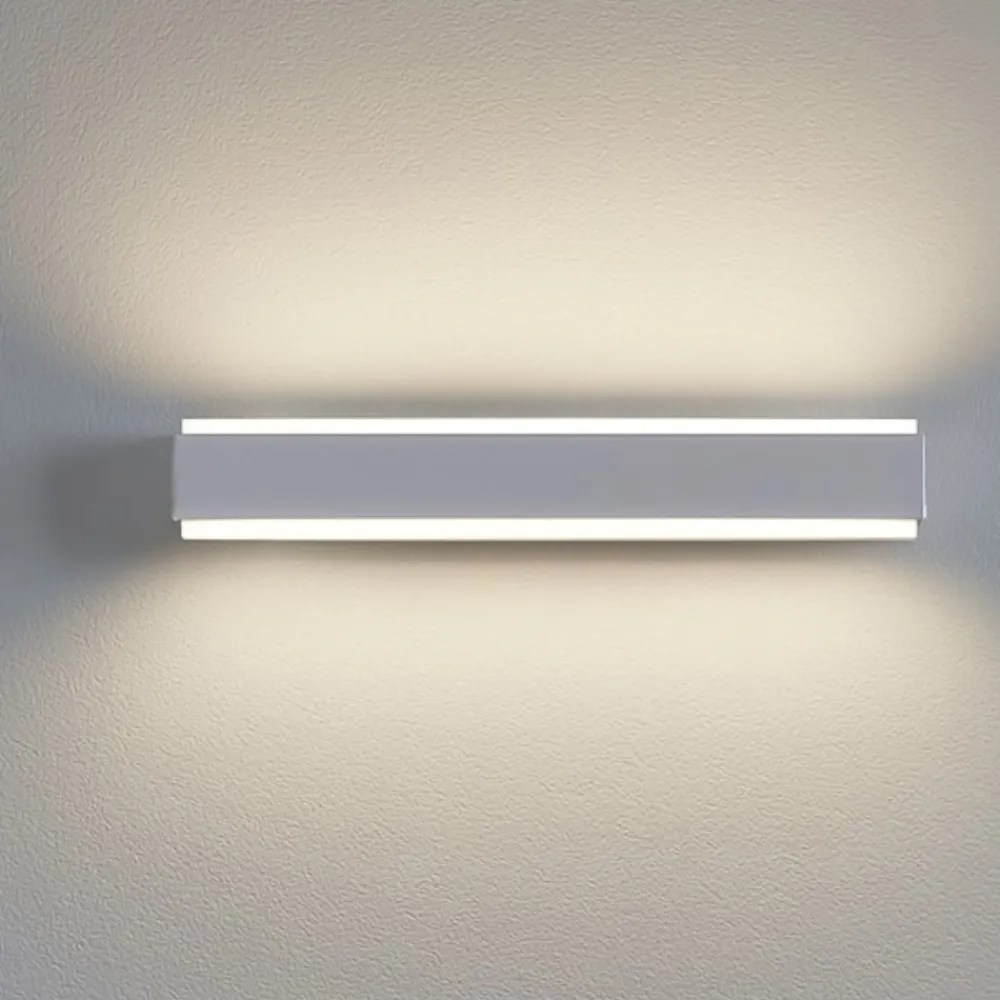 Applique Da Parete-Top Light Applique rettangolare moderna led 24w bios dm