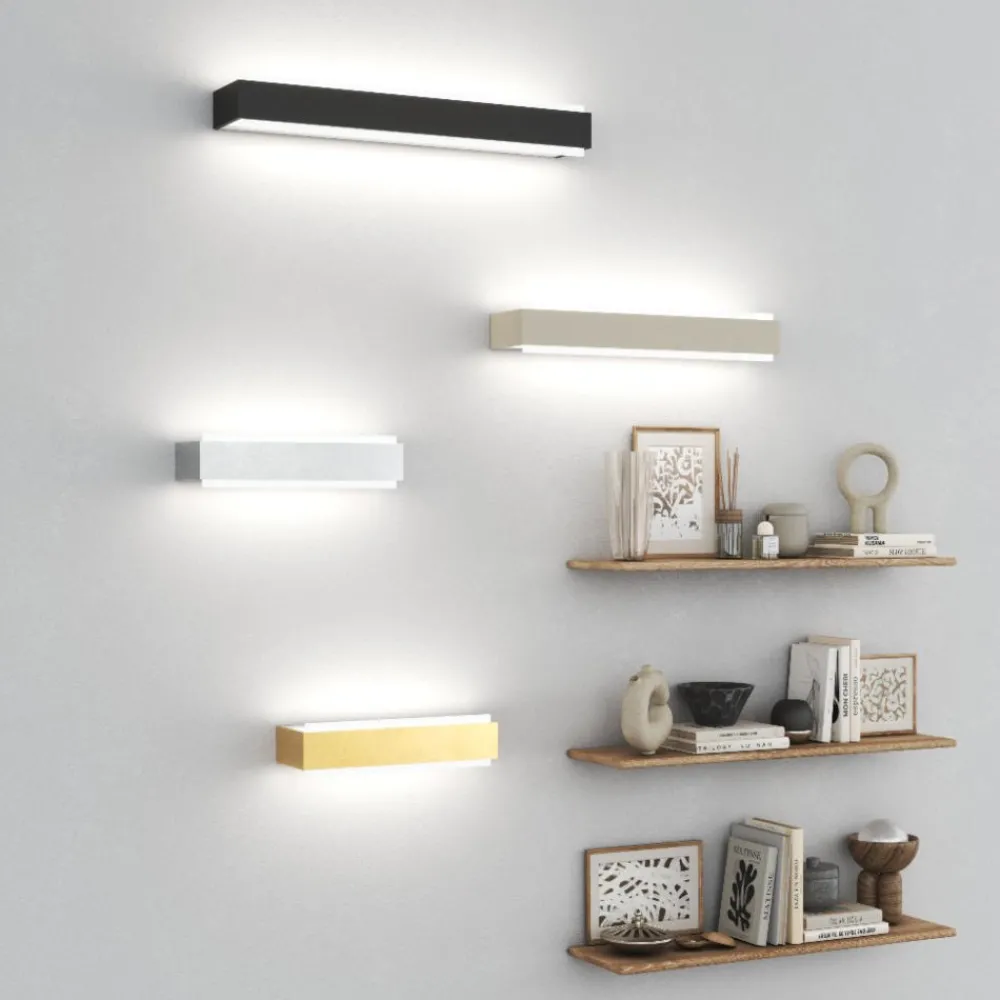 Applique Da Parete-Top Light Applique rettangolare moderna led 24w bios dm