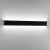 Applique Da Parete-IsyLuce Applique rettangolare nera da parete led 72w cct dimmerabile