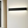 Applique Da Parete-Perenz Illuminazione Applique rettangolare nera led 12w 3000k moderna wey perenz