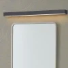 Applique Da Bagno-Selezionato da Mazzolaluce Applique rettangolare nera per bagno led 8w 3000k