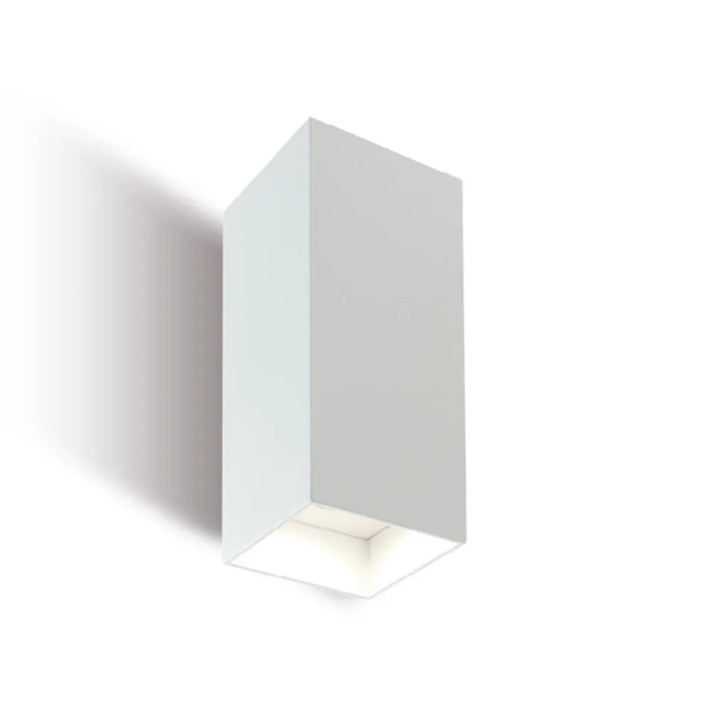 Applique Da Esterno-Selezionato da Mazzolaluce Applique rettangolare per esterno bianca led 12w 4000k