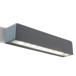 Applique Da Esterno-Selezionato da Mazzolaluce Applique rettangolare per esterno grafite moderna led 9w 4000k