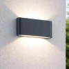 Applique Da Esterno-Selezionato da Mazzolaluce Applique rettangolare per esterno 9w 3000k antracite
