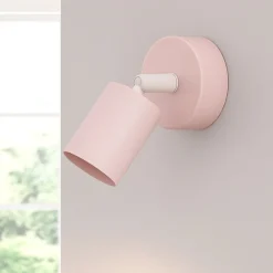 Applique Da Parete-Selezionato da Mazzolaluce Applique rosa da parete soffitto orientabile per interni